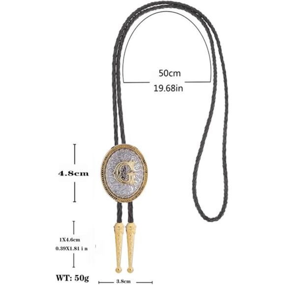 Western Ties for Men G - Picture 6 of 6